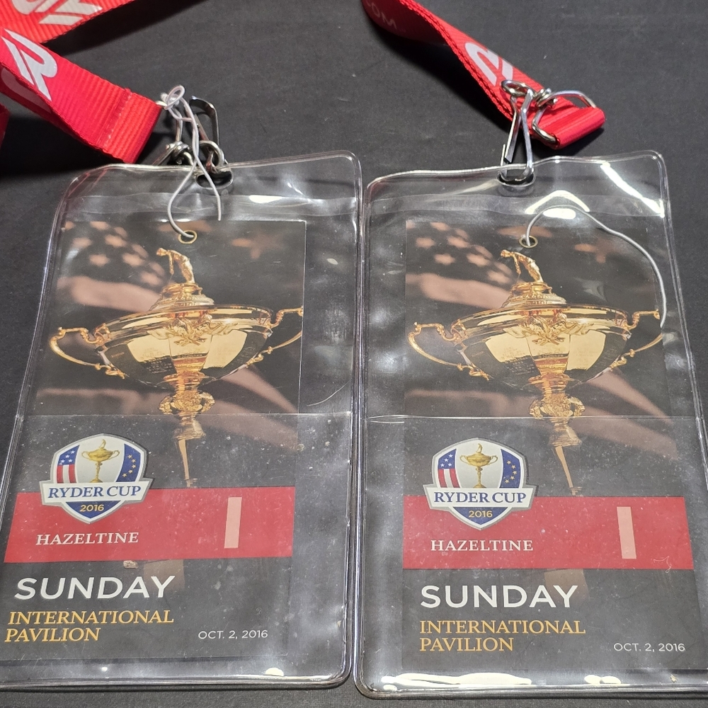 Ryder Cup Hazeltine 2016 Backpack Unisex One Size Drawstring USA - Picture 7 of 15
